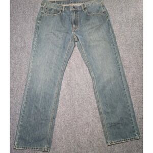 Levis 559 Jeans Men's 36 X 32 Blue Medium Wash Relaxed Straight Leg